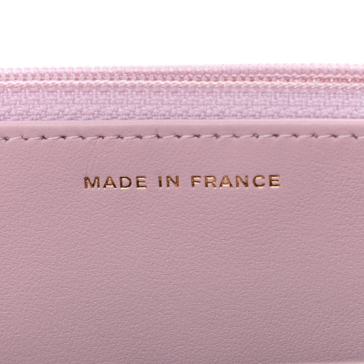 Caviar Quilted Coco Candy Wallet On Chain WOC Light Pink