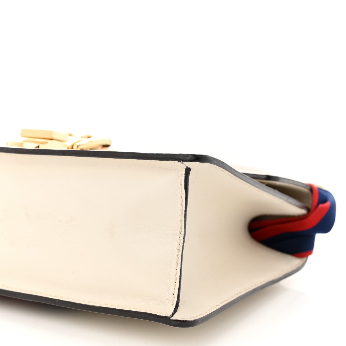 Calfskin Small Sylvie Shoulder Bag Off White