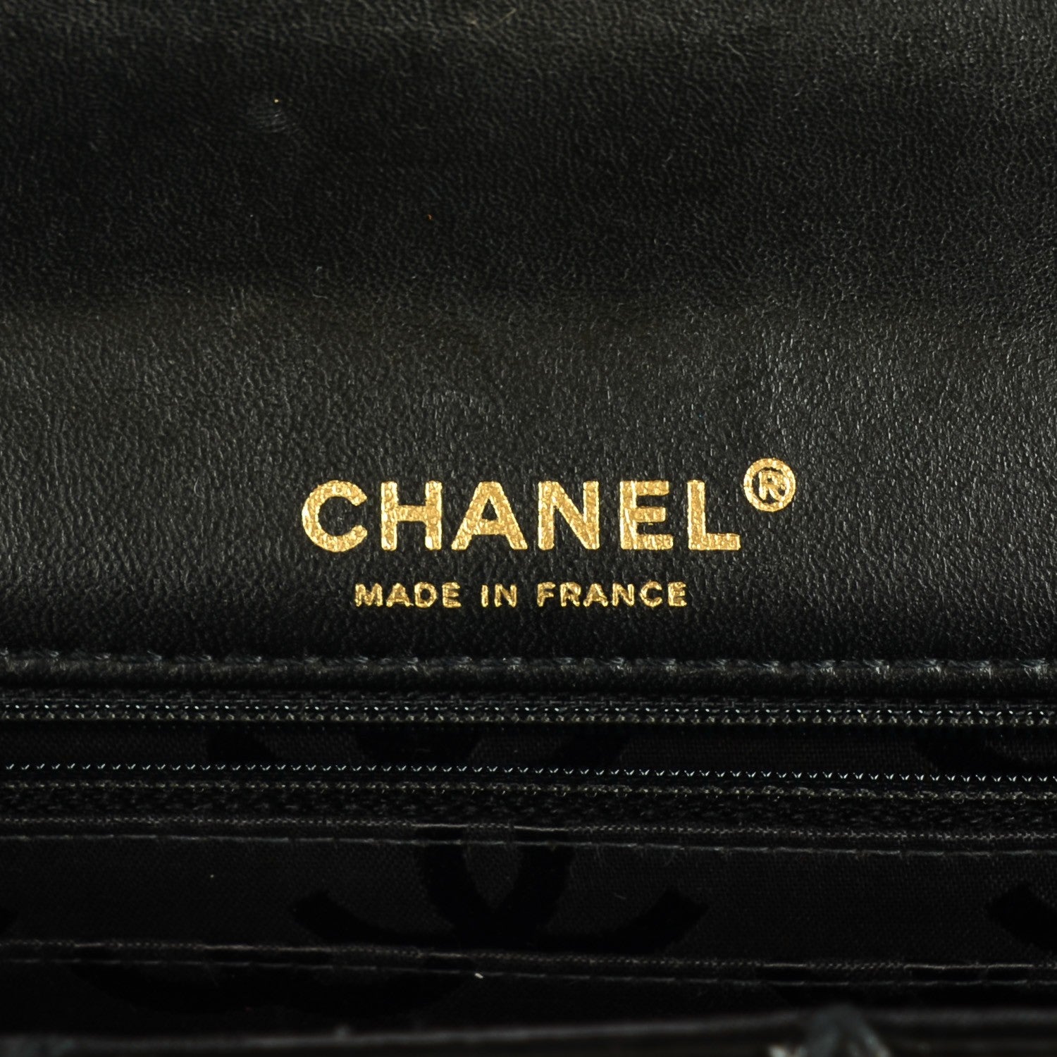 Chanel Glazed Calfskin Quilted Medium Single Flap Black 7 of 8