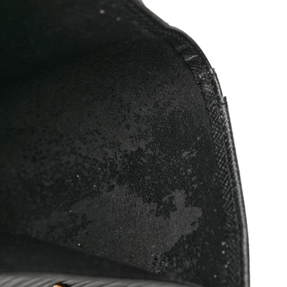 Louis Vuitton Epi French Purse Wallet Black 14 of 17