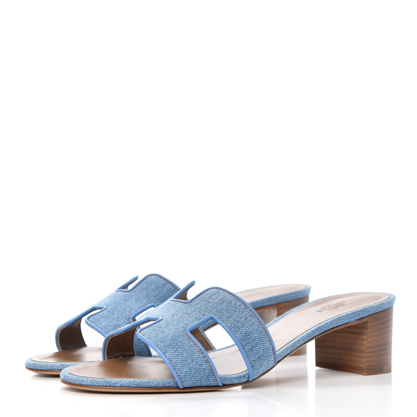 Denim Oasis Sandals 39 Bleu Clair