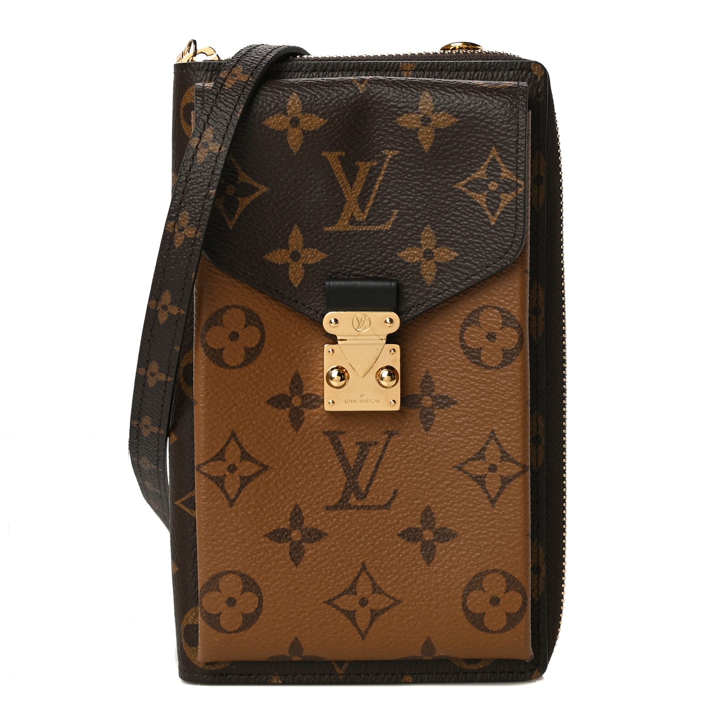 Reverse Monogram Metis Vertical Zippy Wallet