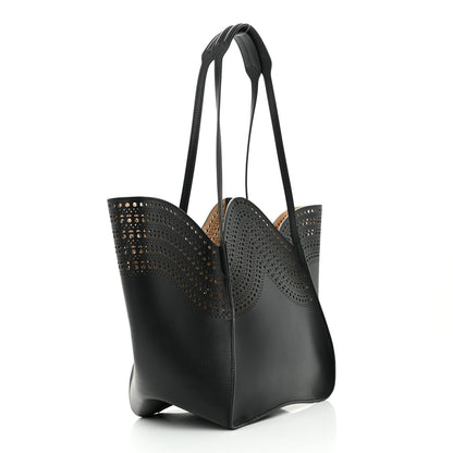Alaia Calfskin Vienne Lili 22 Tote Black 3 of 10