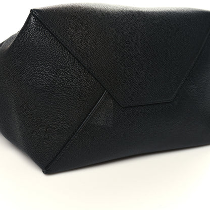 Celine Soft Grained Calfskin Medium Belt Cabas Phantom Black 13 of 13