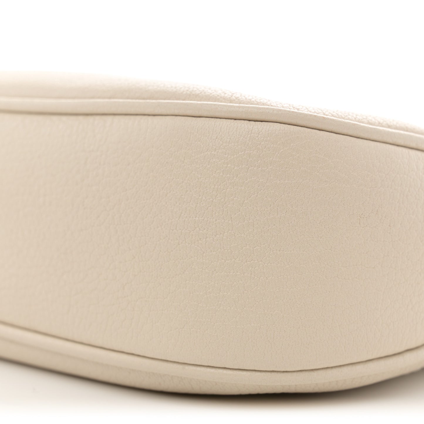 Goatskin Small Aphrodite Shoulder Bag Mystic White