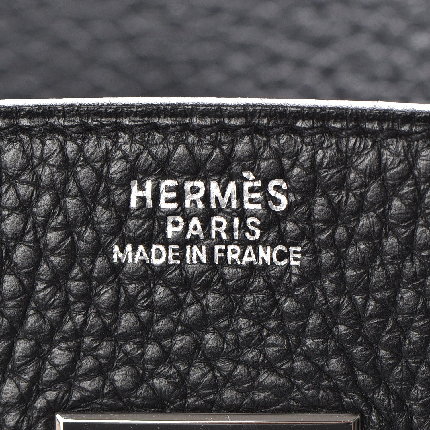 Hermes Taurillon Clemence Birkin 30 Black 24 of 42