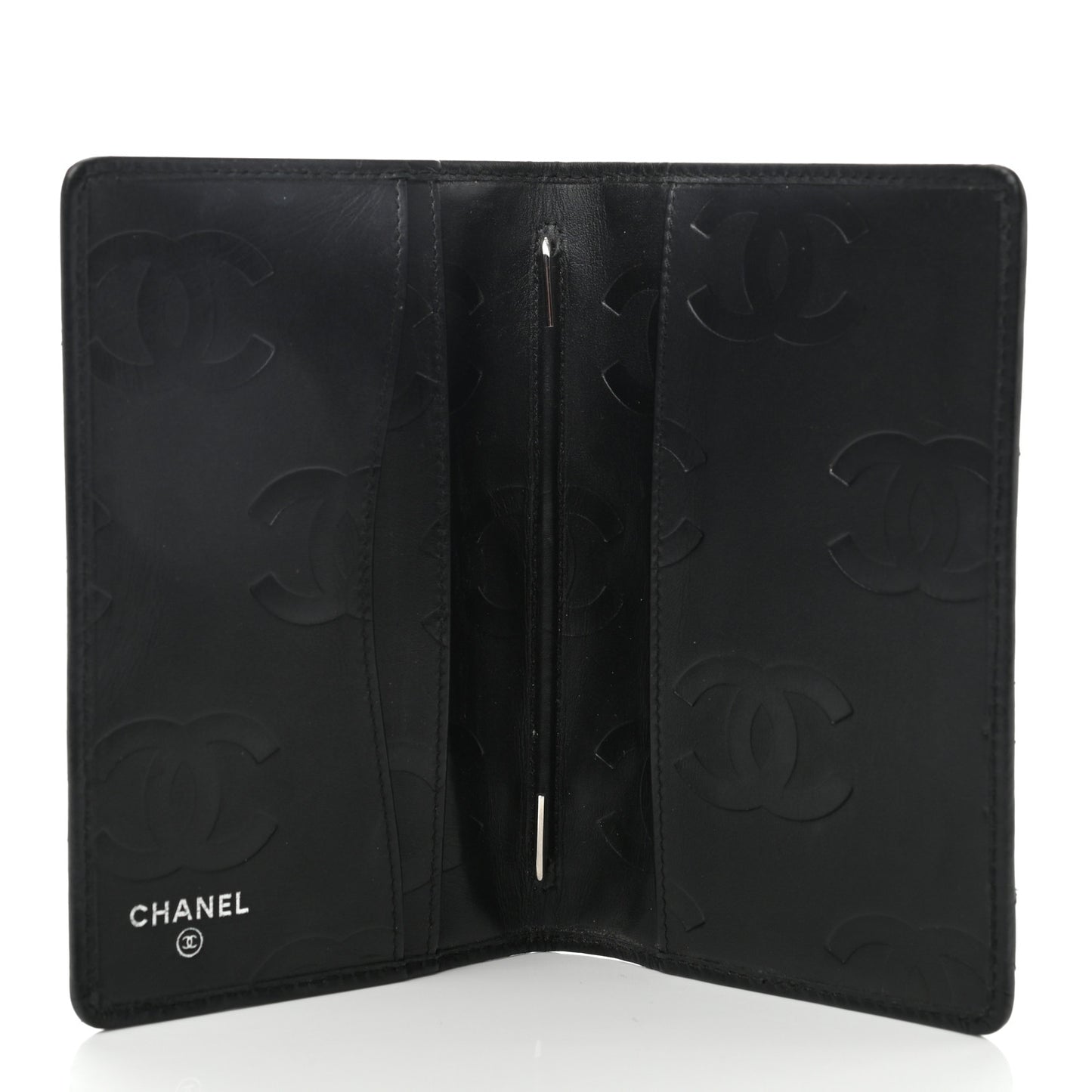 Calfskin Quilted Cambon Small Agenda Planner