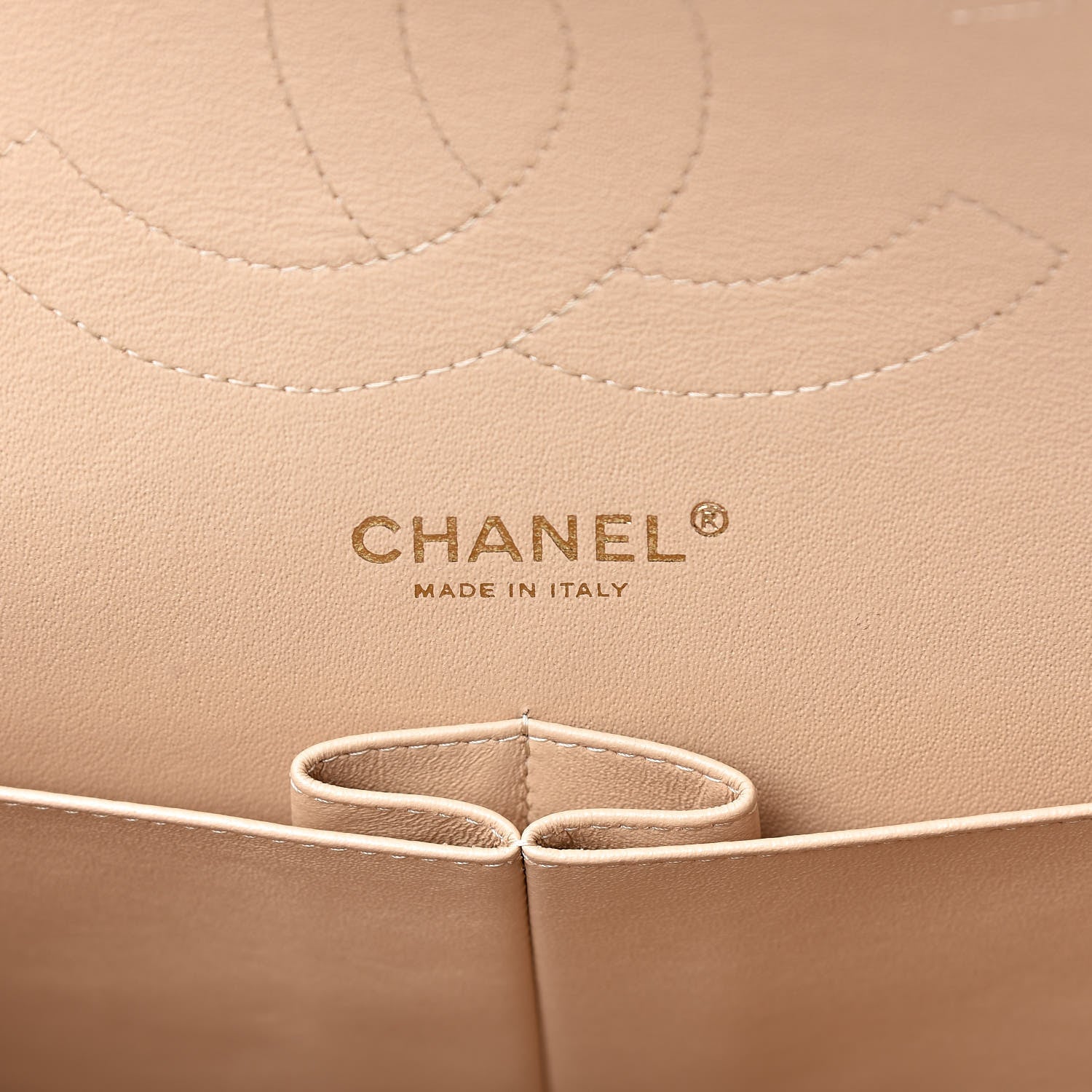 Chanel Caviar Quilted Jumbo Double Flap Beige Clair 6 of 10