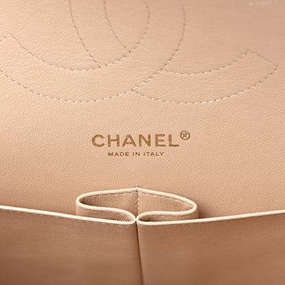 Chanel Caviar Quilted Jumbo Double Flap Beige Clair 6 of 10