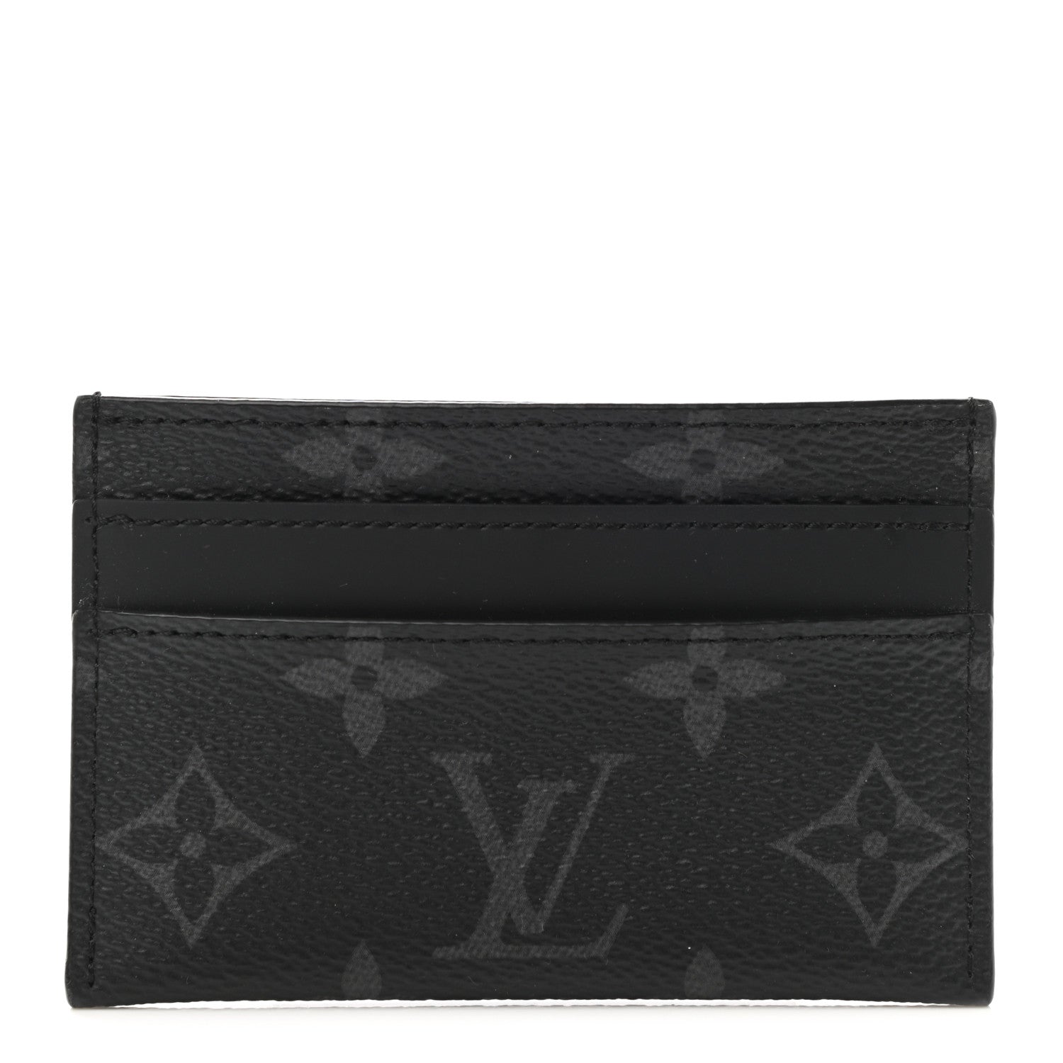 Louis Vuitton Monogram Eclipse Porte-Cartes Double Card Holder 1 of 6
