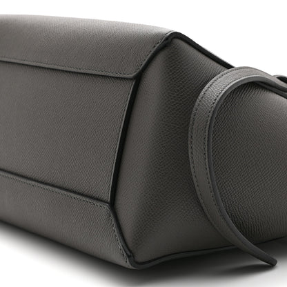 Celine Grained Calfskin Micro Belt Bag Grey 11 of 11