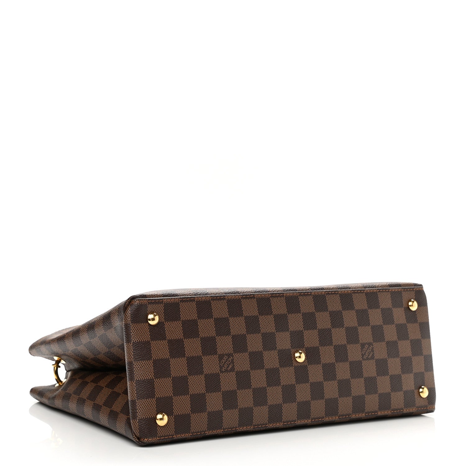 Louis Vuitton Damier Ebene LV Riverside Lie De Vin 4 of 10
