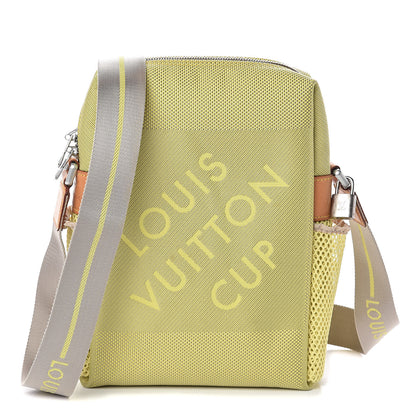 Louis Vuitton Damier Geant Americas Cup Bag Yellow 1 of 9