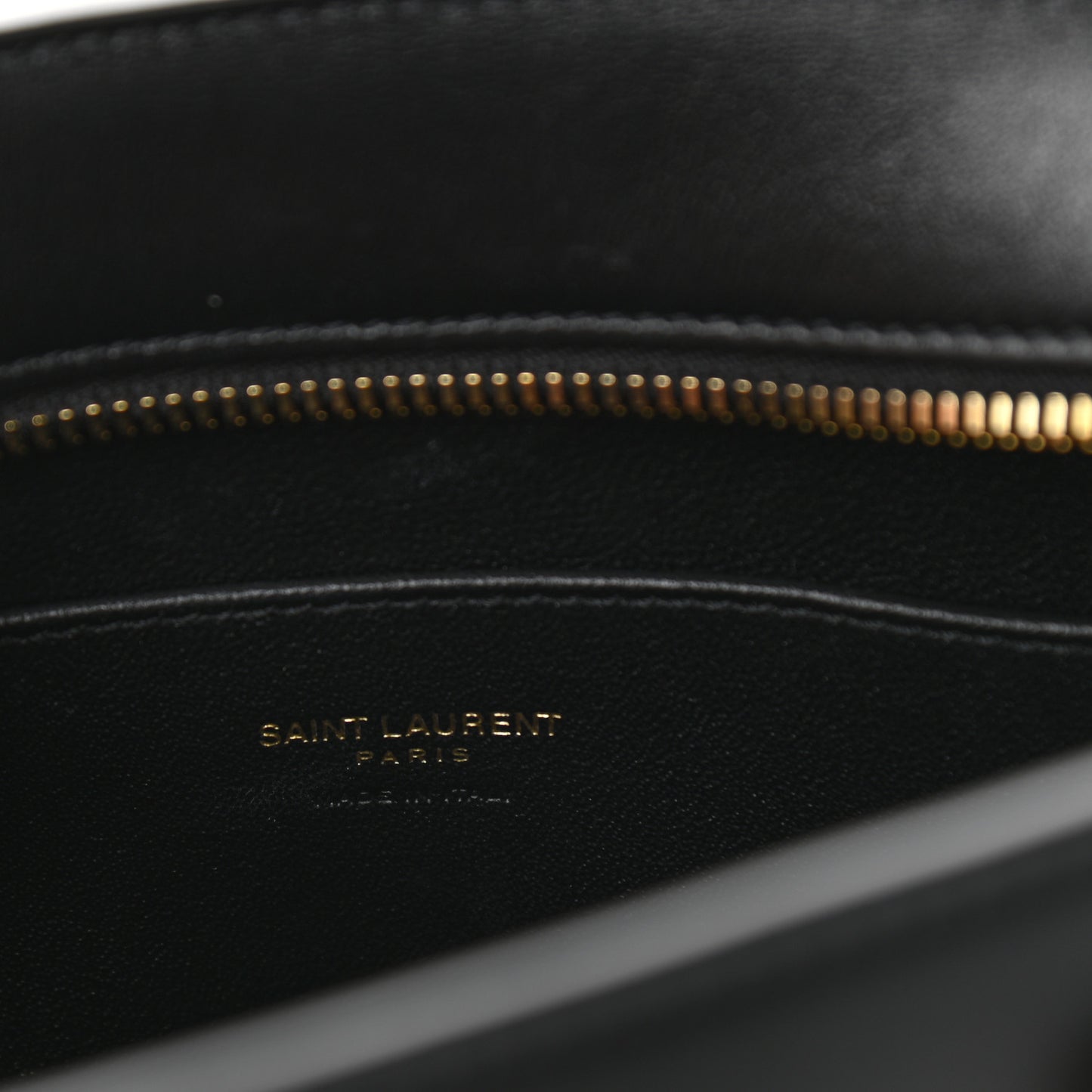 Calfskin Monogram Baby Cabas Black