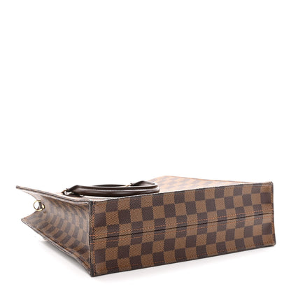 Louis Vuitton Damier Ebene Sac Plat PM 4 of 9