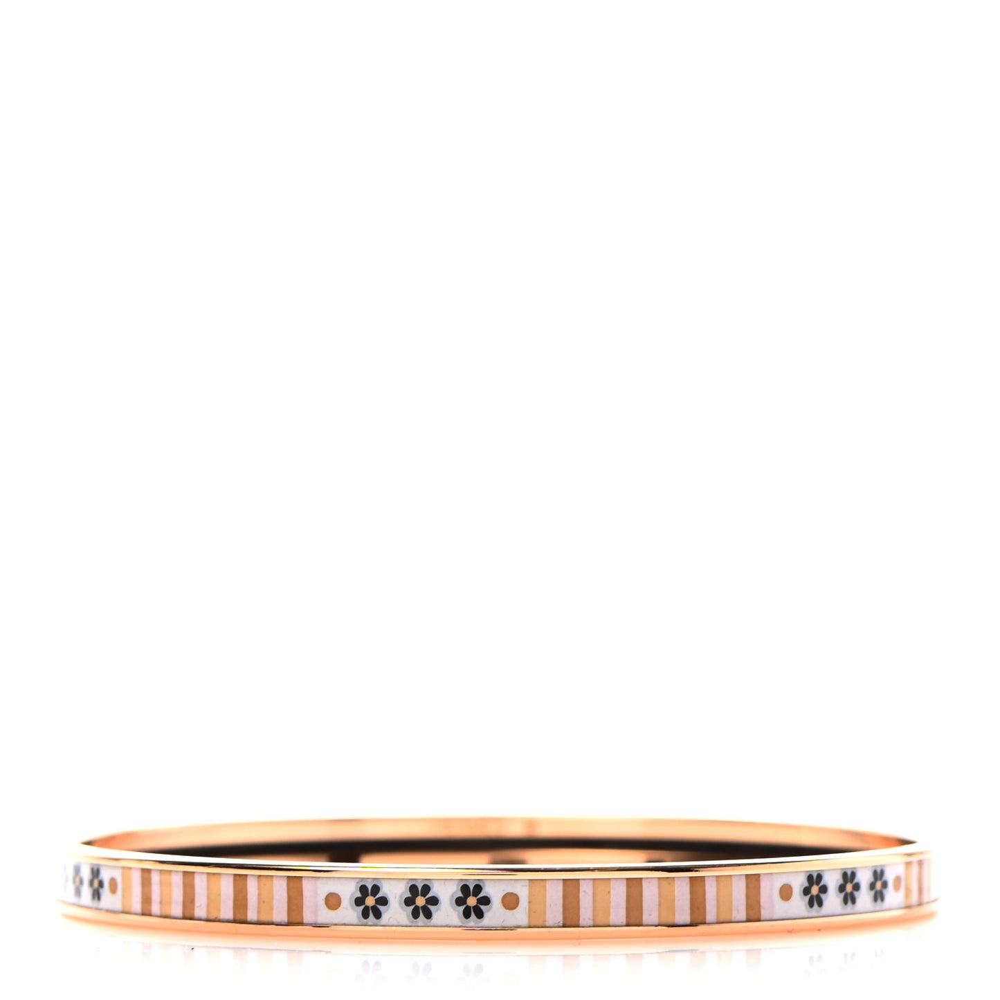 Enamel Printed Extra Narrow Bracelet 65