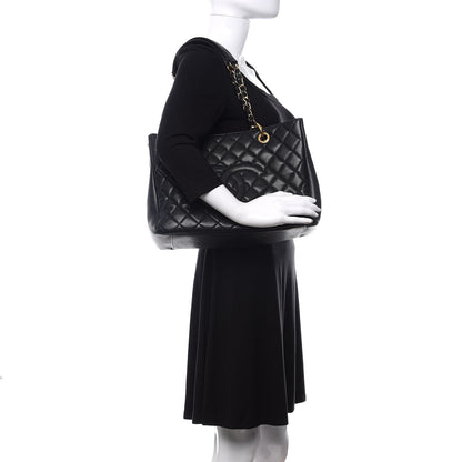 Chanel Caviar Quilted Grand Shopping Tote GST Black 2 of 11