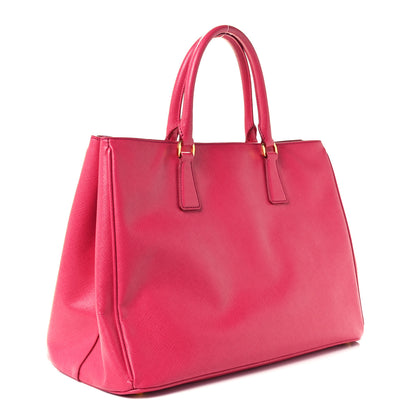Prada Saffiano Lux Large Tote Peonia 3 of 12