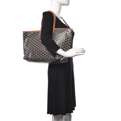 Goyard Goyardine Saint Louis PM Black Gold 2 of 12