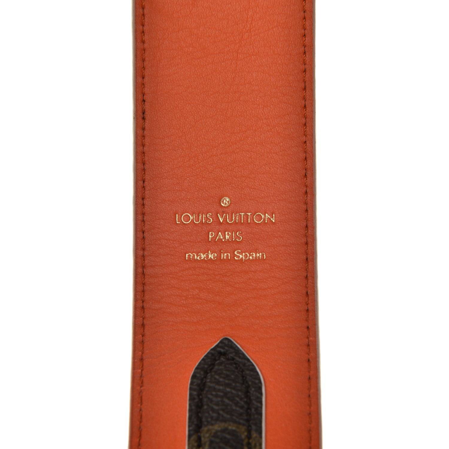 Louis Vuitton Monogram Bandouliere Shoulder Strap Orange 3 of 4