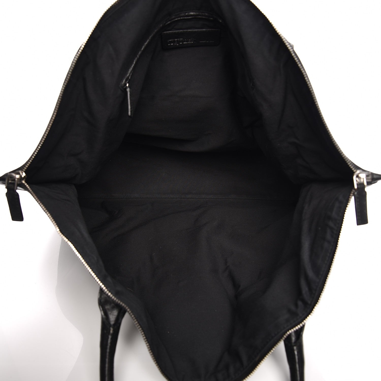 Alexander McQueen Lambskin De Manta Tote Black 5 of 12