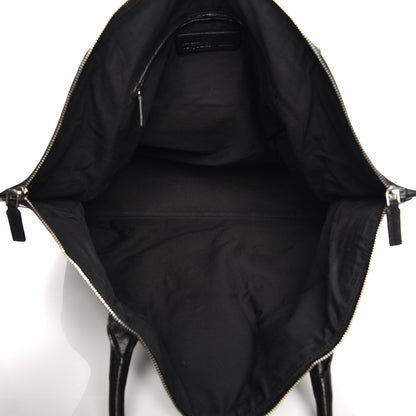 Alexander McQueen Lambskin De Manta Tote Black 5 of 12
