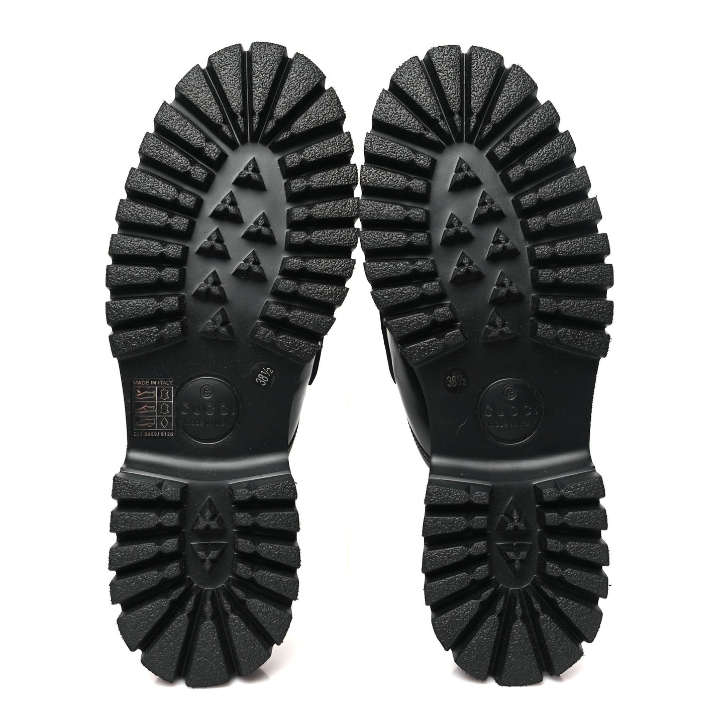 Magnum Calfskin Womens Horsebit Platform Mules 38.5 Black