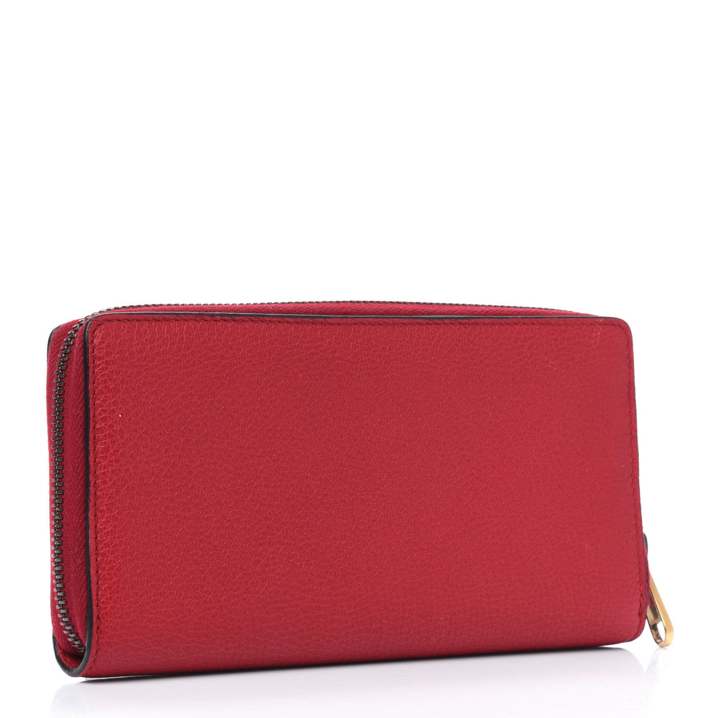 Cripto Calfskin Interlocking G Logo Zip Around Wallet Hibiscus Red Giallo Black Green Red