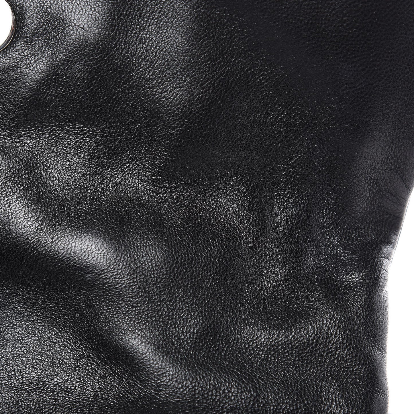 Lambskin Bubble Quilt Flap Bag Black