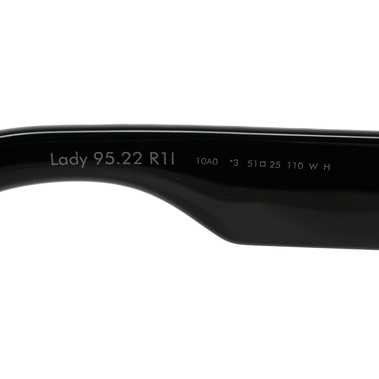 Christian Dior Lady 95.22 Round Sunglasses Black 5 of 9