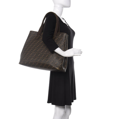 Fendi Zucca Spalmati Large Tote Tobacco 2 of 12