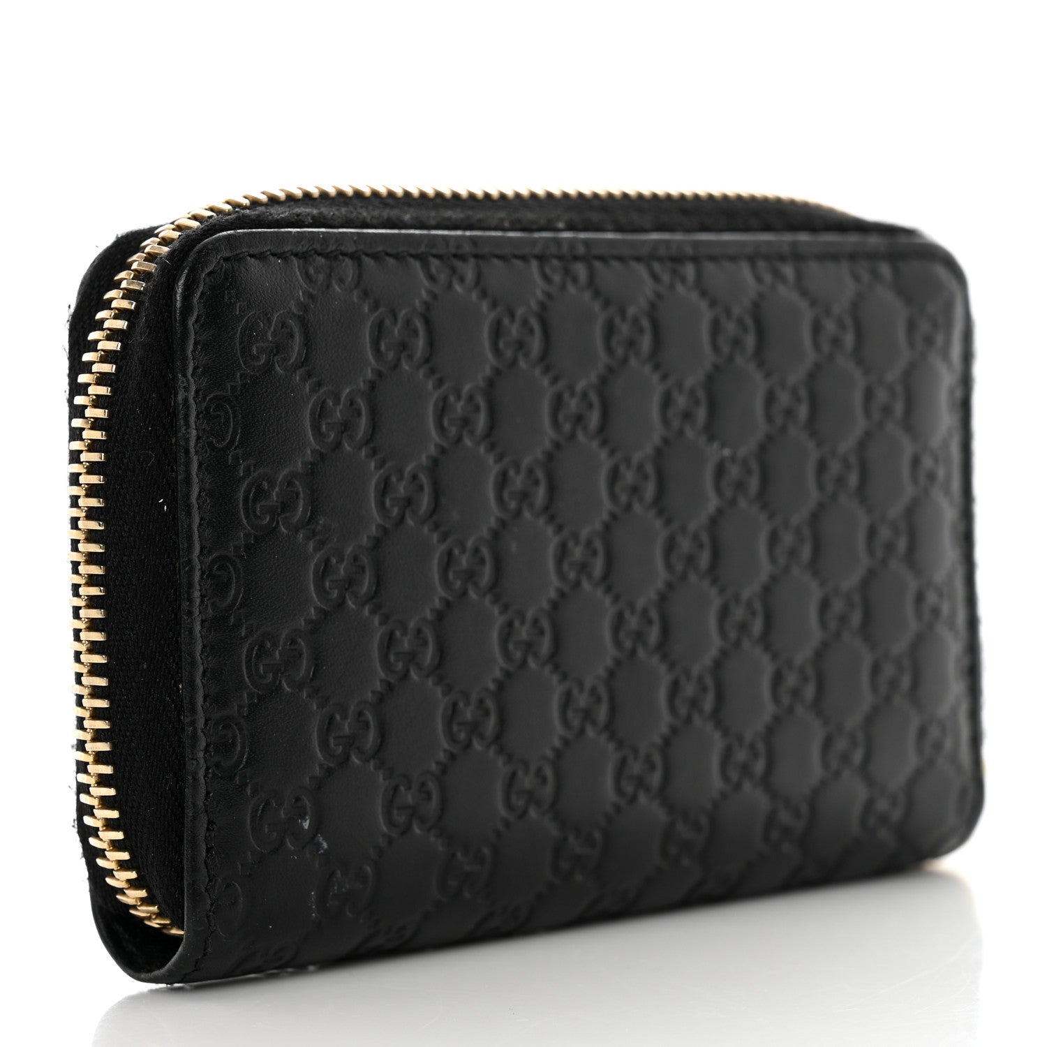 Gucci Microguccissima Zip Around Card Case Black 3 of 8