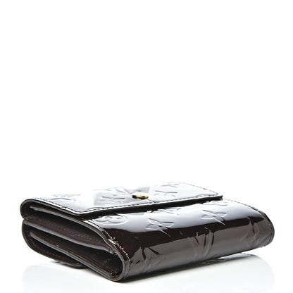Louis Vuitton Vernis Elise Wallet Amarante 3 of 11