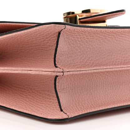 Gucci Dollar Calfskin Small Interlocking G Shoulder Bag Soft Pink 9 of 10