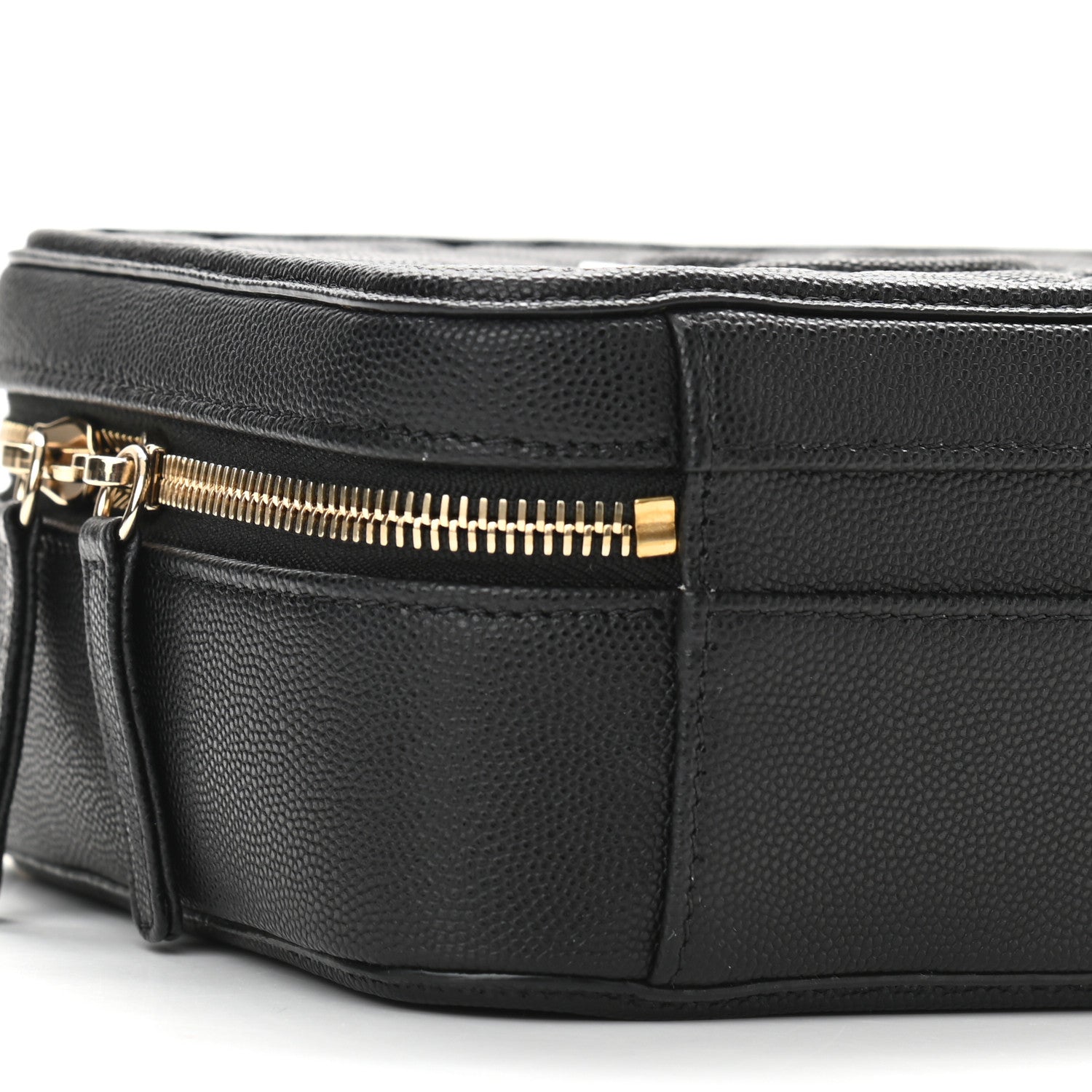 Chanel Caviar Quilted Medium CC Filigree Vanity Case Black 9 of 10