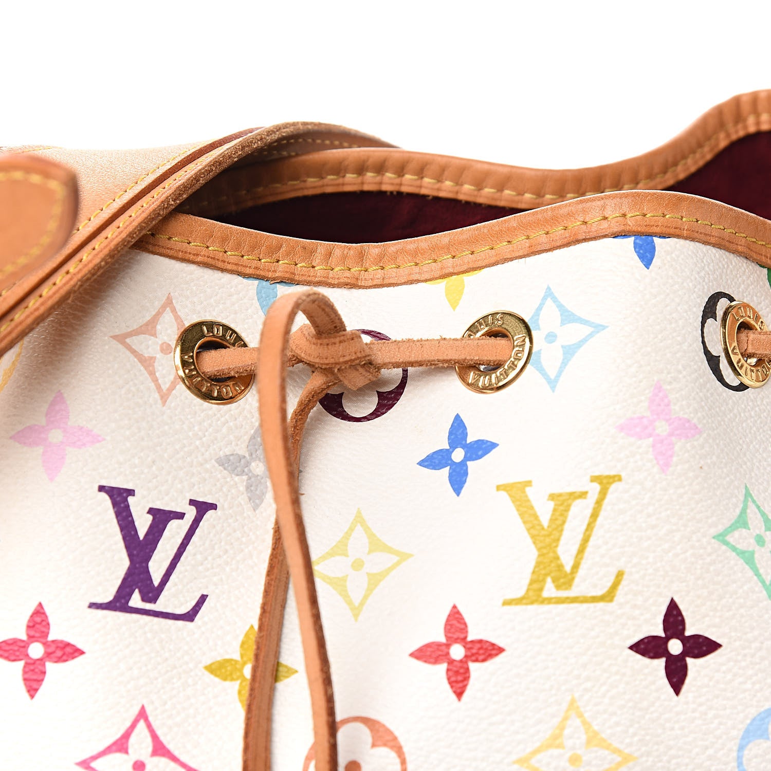 Louis Vuitton Monogram Multicolor Petit Noe White 12 of 12