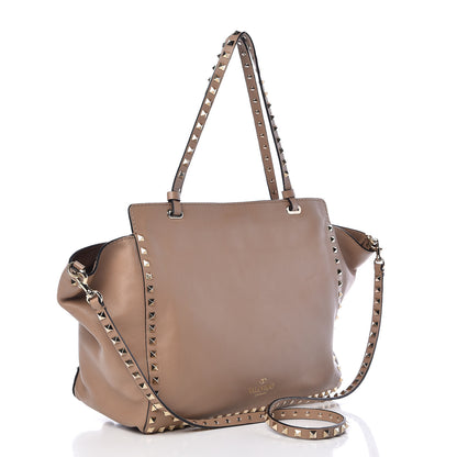 Valentino Garavani Vitello Medium Rockstud Tote Alpaca 3 of 13