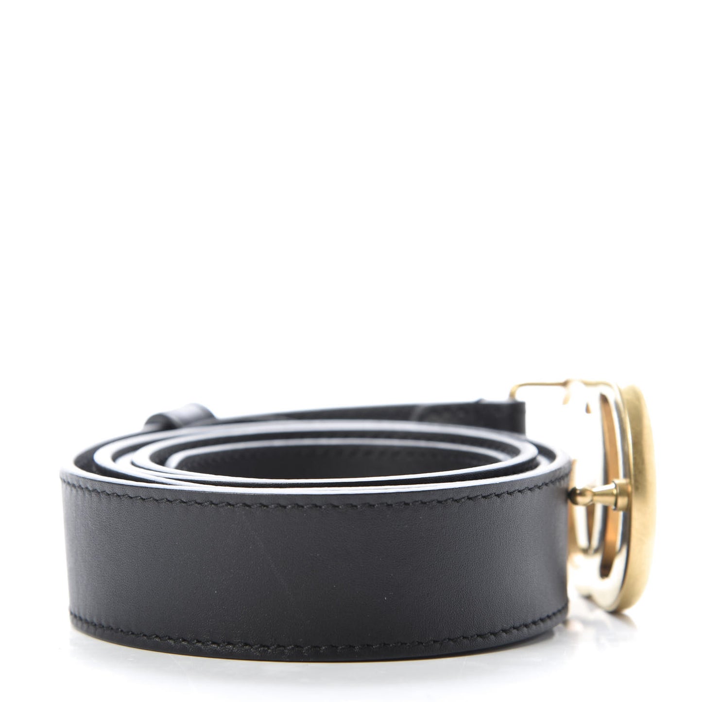 Calfskin Double G 30mm Belt 100 40 Black
