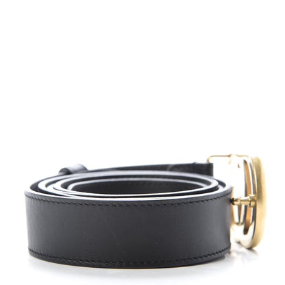 Gucci Calfskin Double G 30mm Belt 100 40 Black 2 of 3