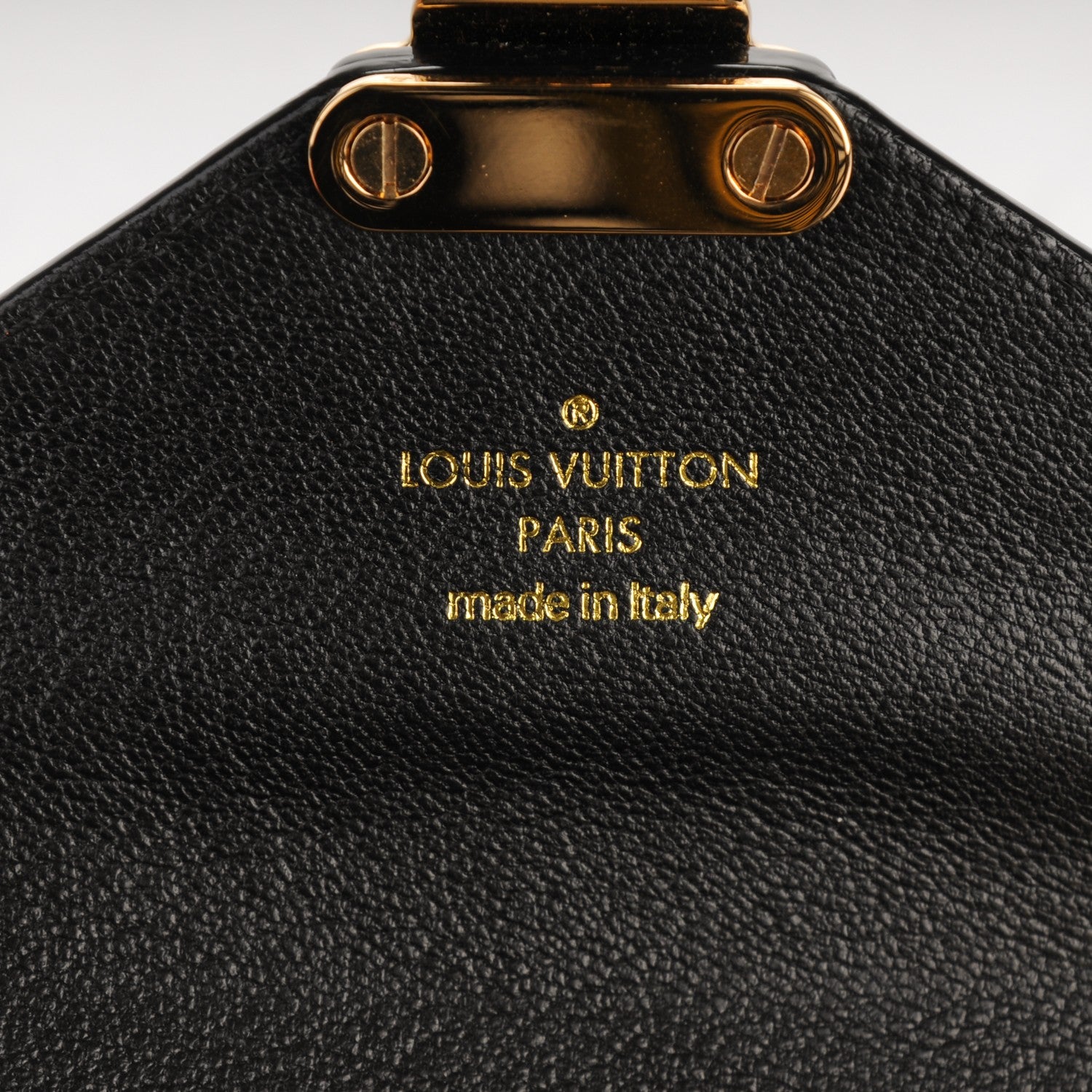 Louis Vuitton Alligator Lizard Minaudiere Coffre Black 6 of 7