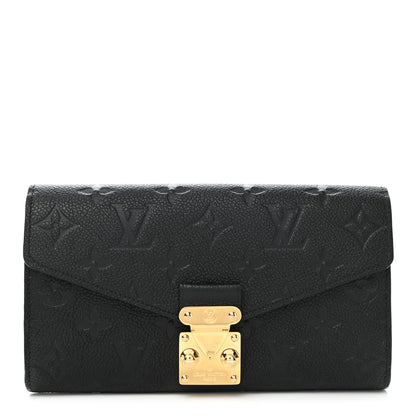 Louis Vuitton Empreinte Metis Wallet Black 1 of 7