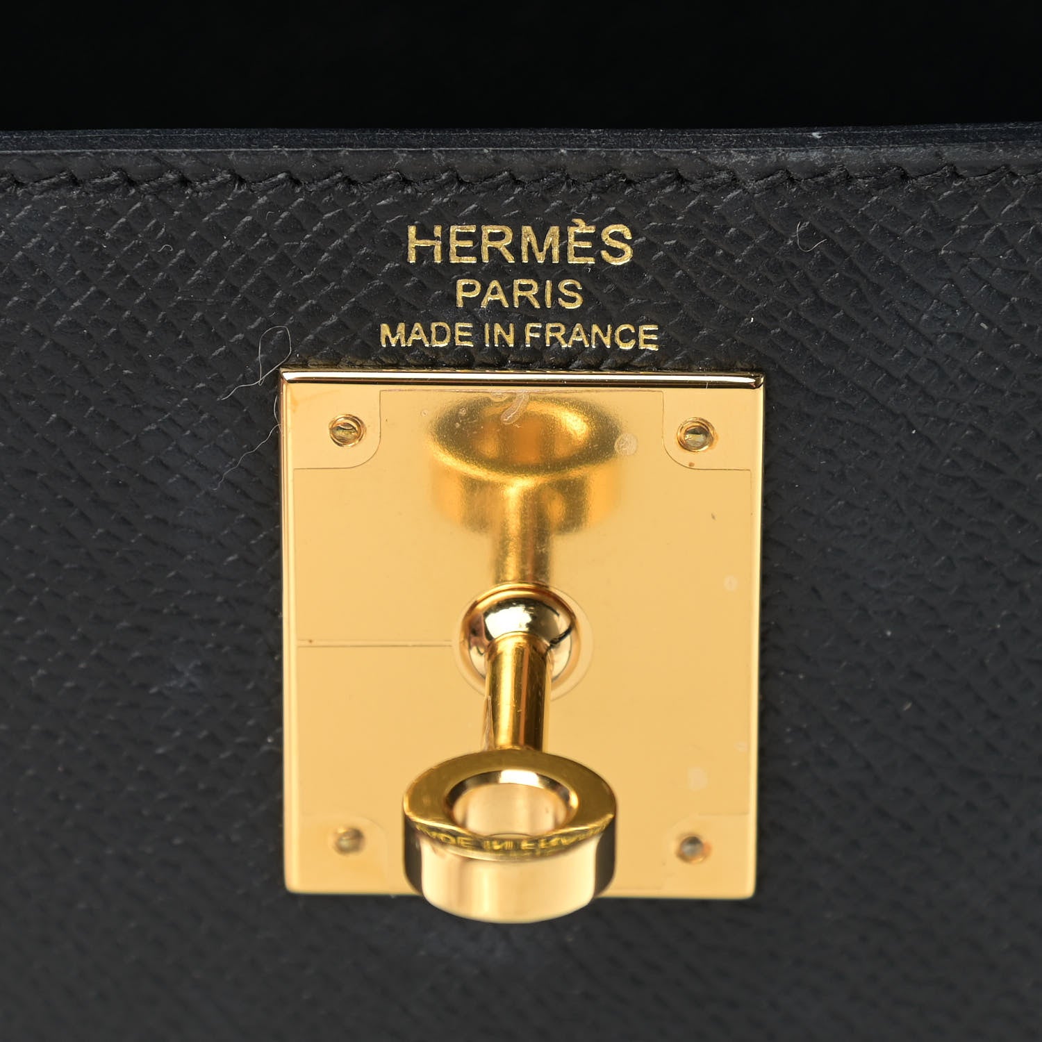 Hermes Epsom Kelly Sellier 28 Black 6 of 15