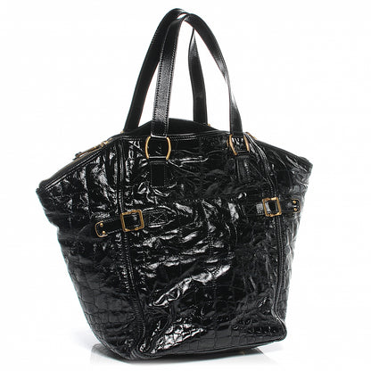 Saint Laurent Patent Croc Medium Downtown Tote 8 of 11