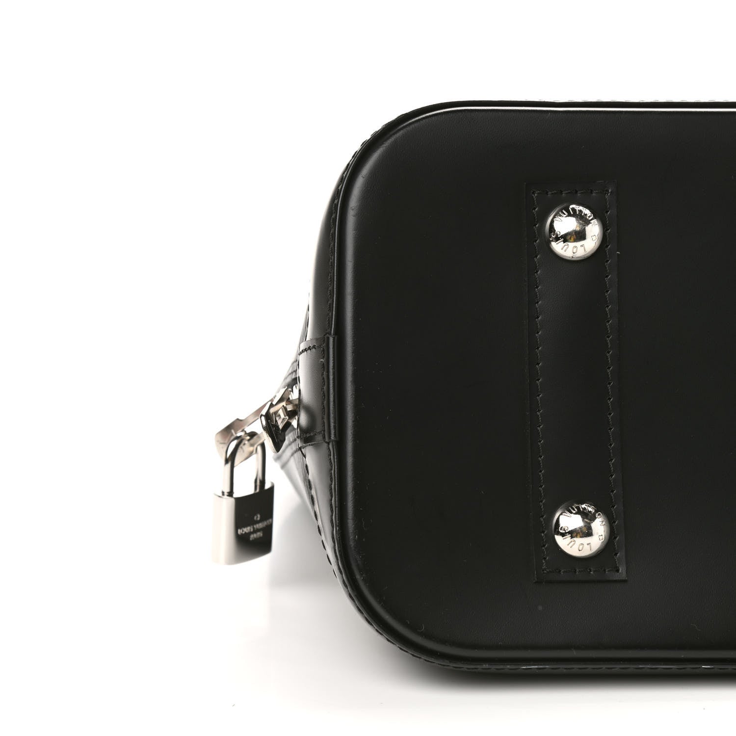 Louis Vuitton Epi Alma PM Black 7 of 13