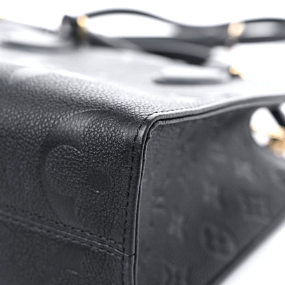 Louis Vuitton Empreinte Monogram Giant Onthego PM Black 8 of 11