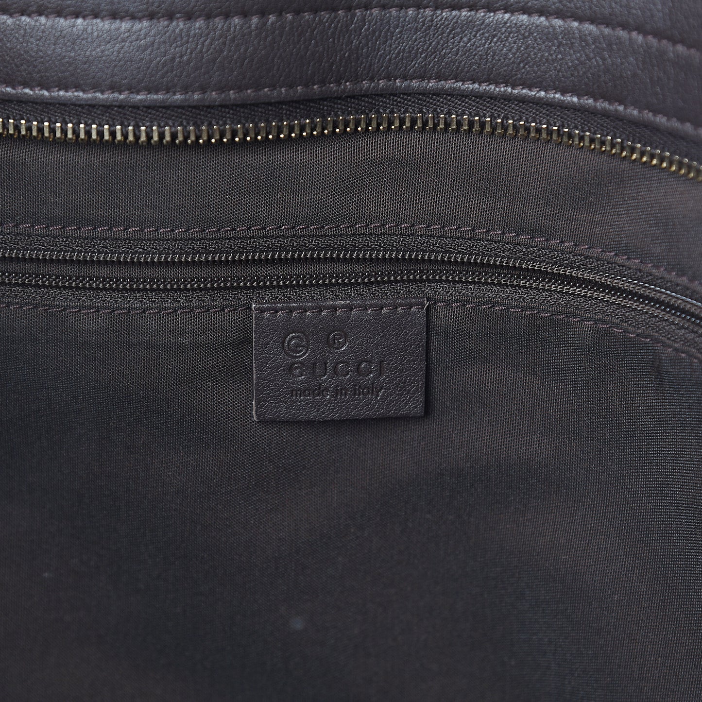 GG Supreme Monogram Medium Joy Tote Brown