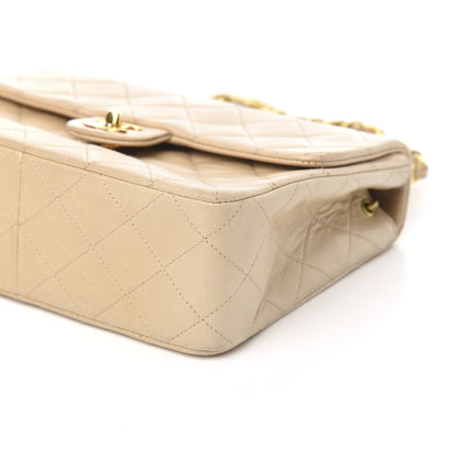 Chanel Lambskin Quilted Mini Square Flap Beige 10 of 12
