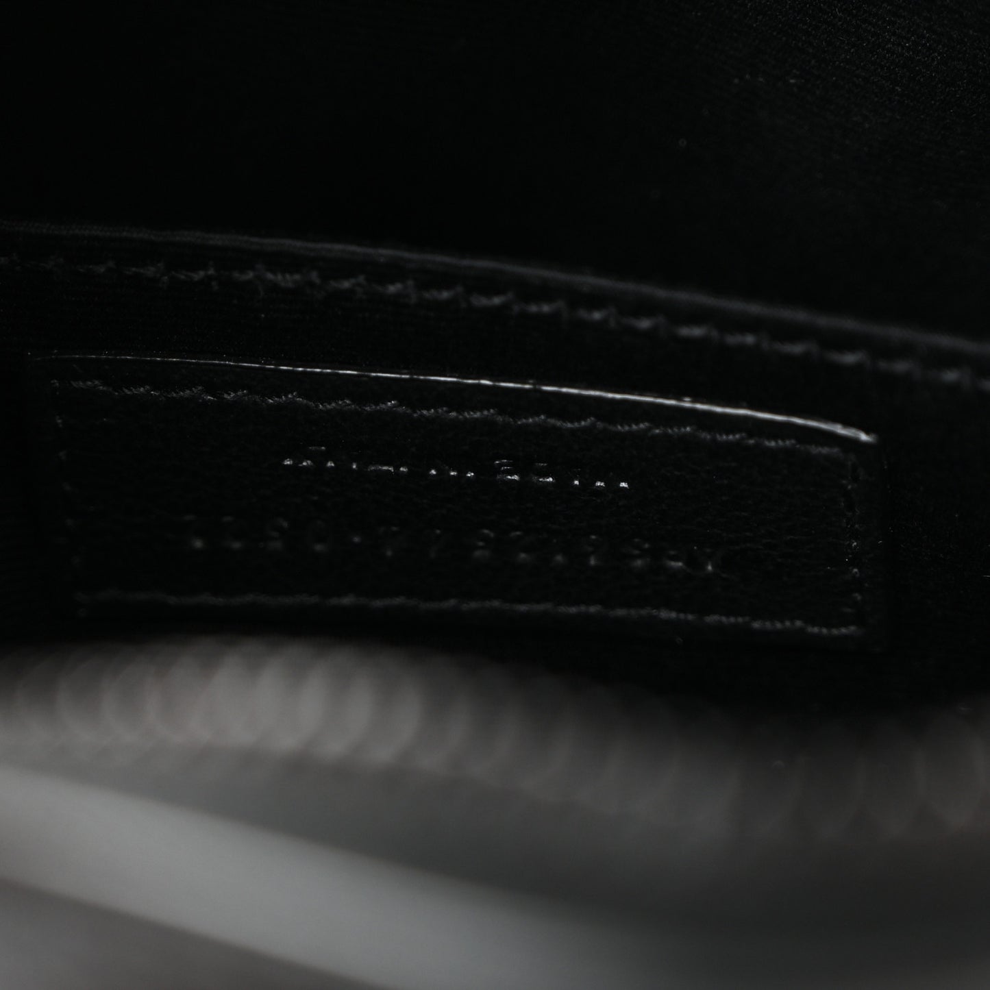 Calfskin Matelasse Monogram Monochrome Lou Camera Bag Black