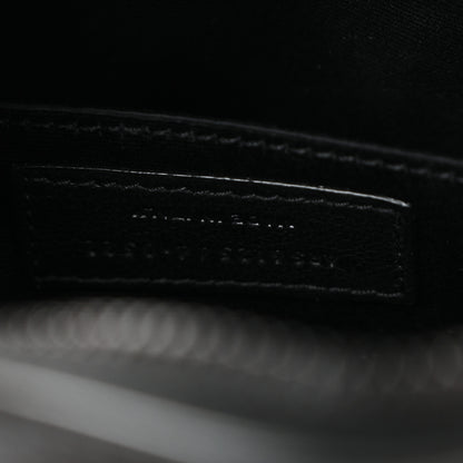 Saint Laurent Calfskin Matelasse Monogram Monochrome Lou Camera Bag Black 7 of 10