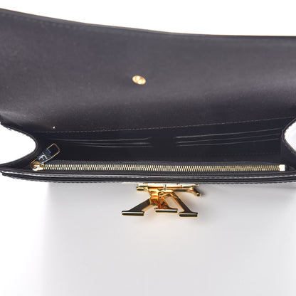 Louis Vuitton Patent Louise Clutch Black 6 of 8